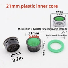 10pcs Water Saving Aerator Porcelain Bathroom Faucet Bubbler Spout