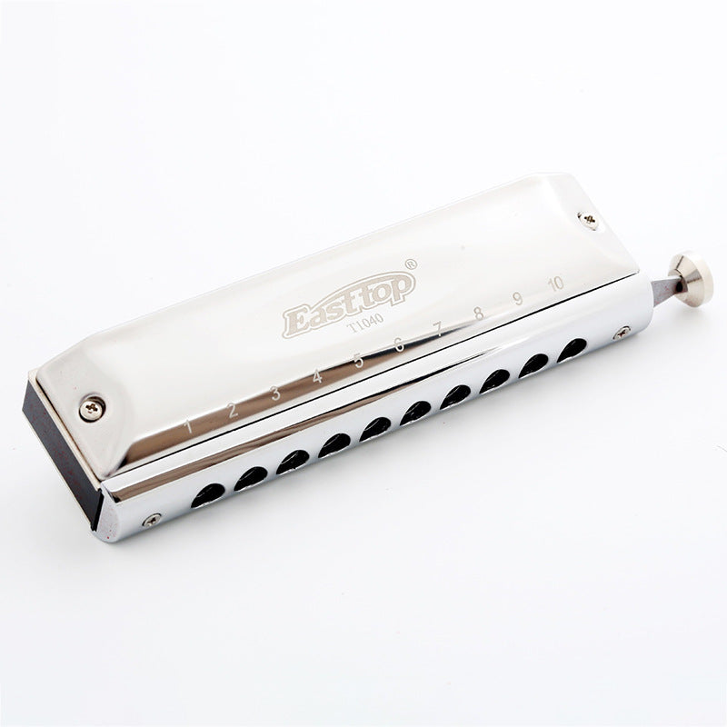 Chromatic Harmonica 40 Tones Key Of C for Beginners