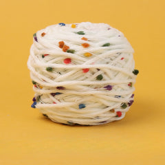 Colored Bean Thread Mohair Yarn 100% Cotton for DIY Crocheting and Knitting