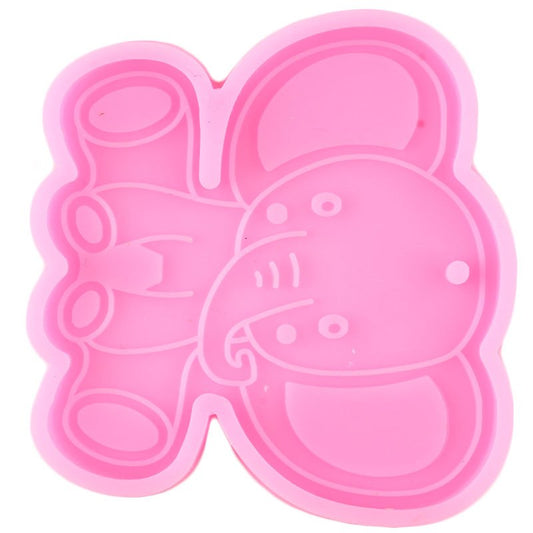 Elephant Resin Mold for Necklace Jewelry DIY