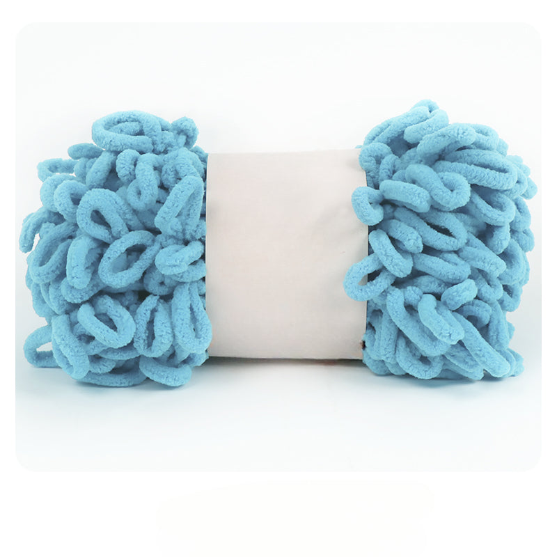 Finger Loops Yarn Soft No Needle Yarn For DIY Knitting And Crocheting Blanket
