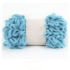 Finger Loops Yarn Soft No Needle Yarn For DIY Knitting And Crocheting Blanket