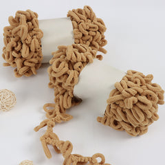 Finger Loops Yarn Soft No Needle Yarn For DIY Knitting And Crocheting Blanket