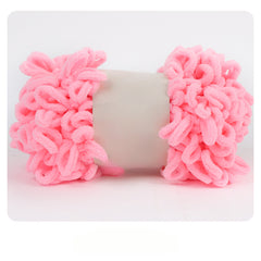 Finger Loops Yarn Soft No Needle Yarn For DIY Knitting And Crocheting Blanket