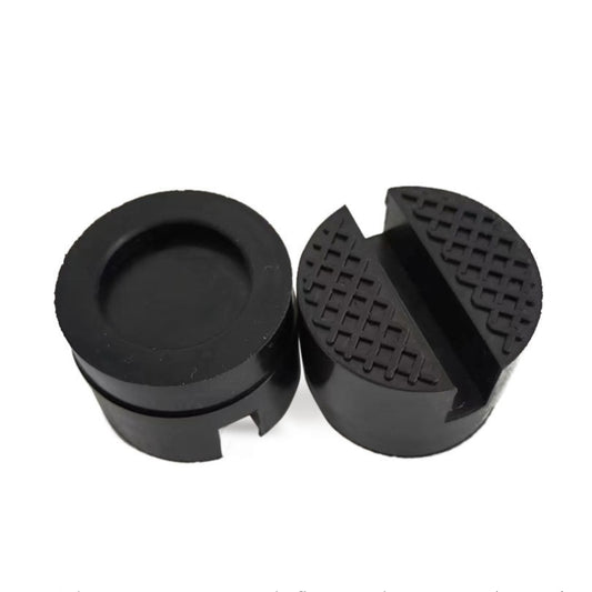 1pc Floor Slotted Car Jack Rubber Pad Frame Protector Adapter
