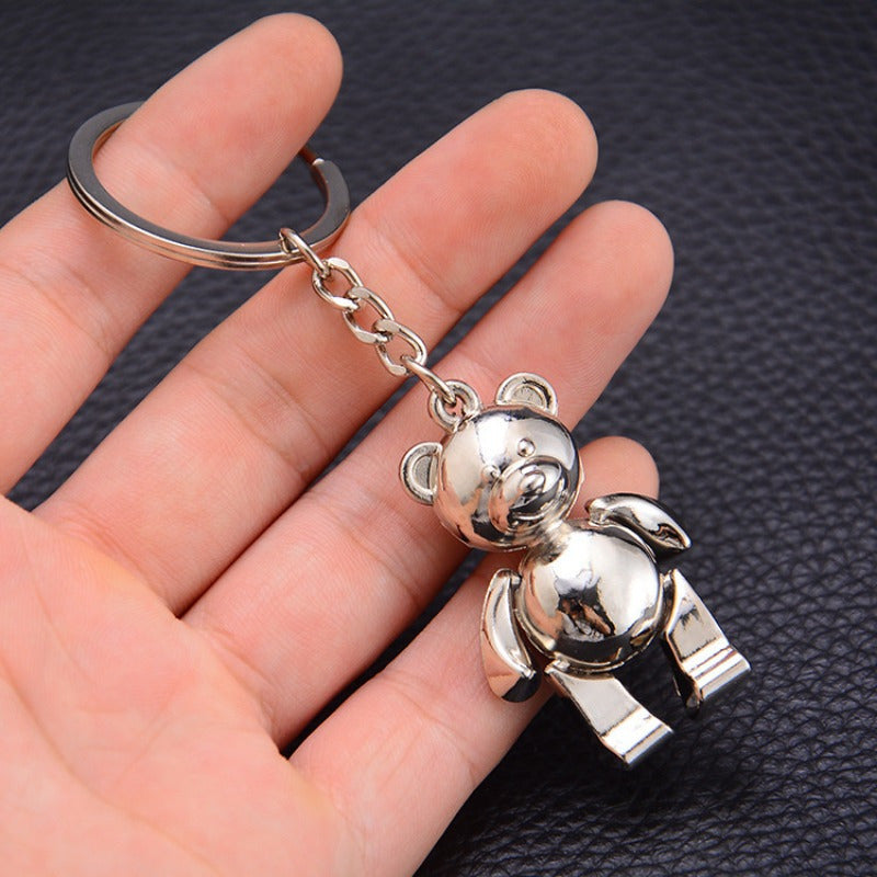Bear Metal Keychain Car Key Pendant GX 012