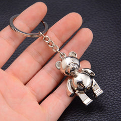 Bear Metal Keychain Car Key Pendant GX 012