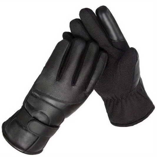 Men's Waterproof Winter Touch Screen Gloves
