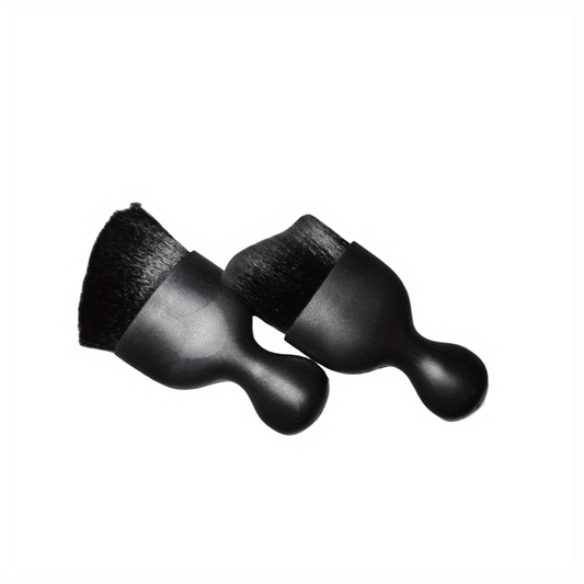 2pcs Car Interior Dust Removal Brush Air Outlet Cleaning Brush