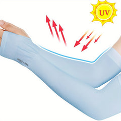 2 Pairs UV Protection Arm Sleeves for Basketball