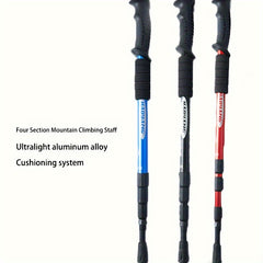 Ultralight Telescopic Trekking Pole for Outdoor Camping and Hiking