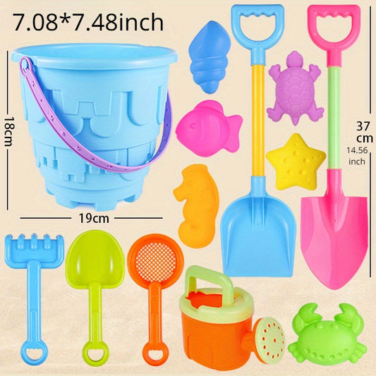 Kids Beach Toy Set Sand Shovel Bucket Digging Tool Accessories