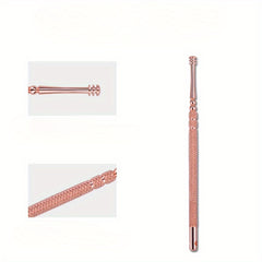 3pcs Spiral Ear Cleaning Spoon Stainless Steel Rotating Ear Digging Artifact