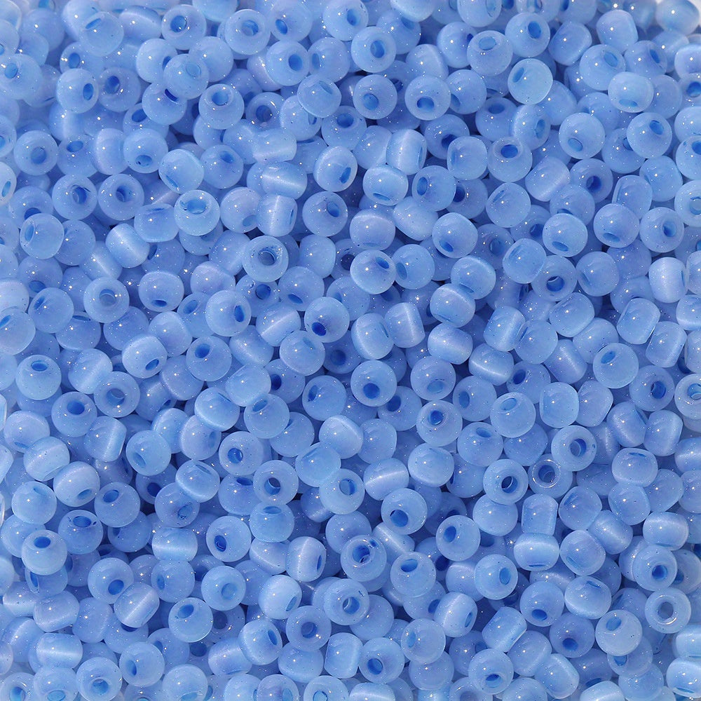 10g 150pcs 4mm Jade Cat Eye Rice Beads Glass Beads Handcraft DIY