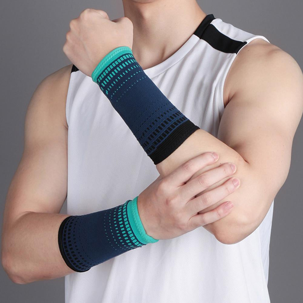 2pcs Sports Wristband Volleyball Tennis Sweatband Gym Brace