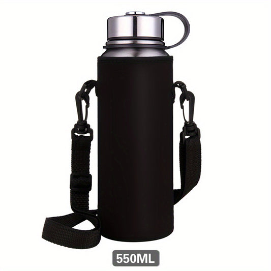 Water Bottle Sleeve Holder Carrier Strap Pouch Cover 550ml-1000ml