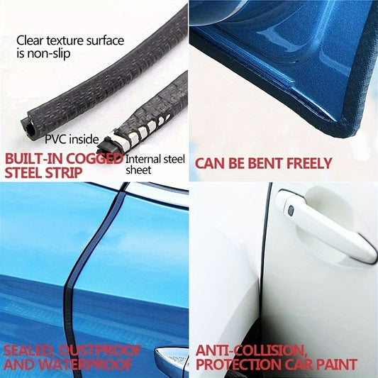 Car Door Edge Protector Anti-collision Strip Sound Proof Rubber Strip