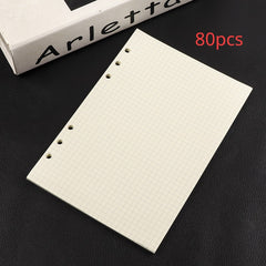 Grid/Lined Spiral Notebook Refill A5