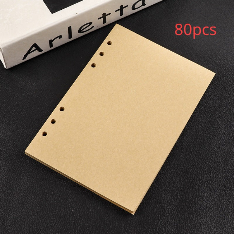 Grid/Lined Spiral Notebook Refill A5