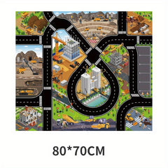 Dinosaur Toy Animal Game Carpet Crawling Mat Waterproof Map