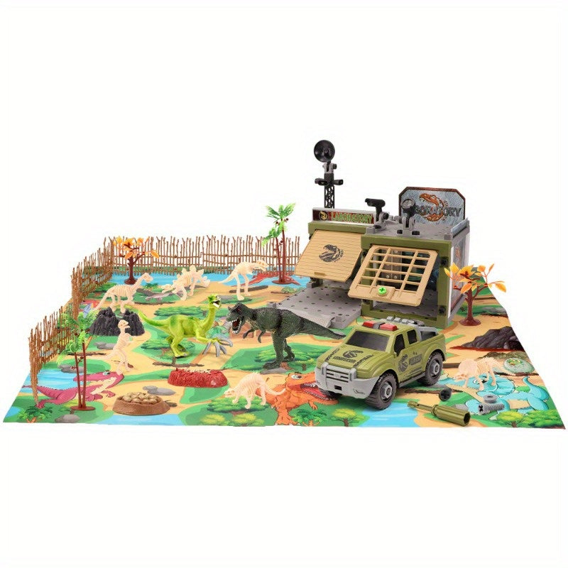 Dinosaur Toy Animal Game Carpet Crawling Mat Waterproof Map