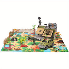 Dinosaur Toy Animal Game Carpet Crawling Mat Waterproof Map