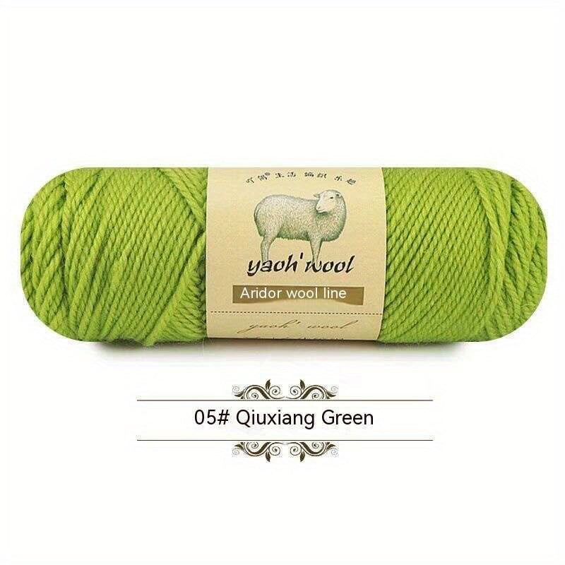 4pcs 50% Australian Wool 50% Acrylic Medium Thick Yarn