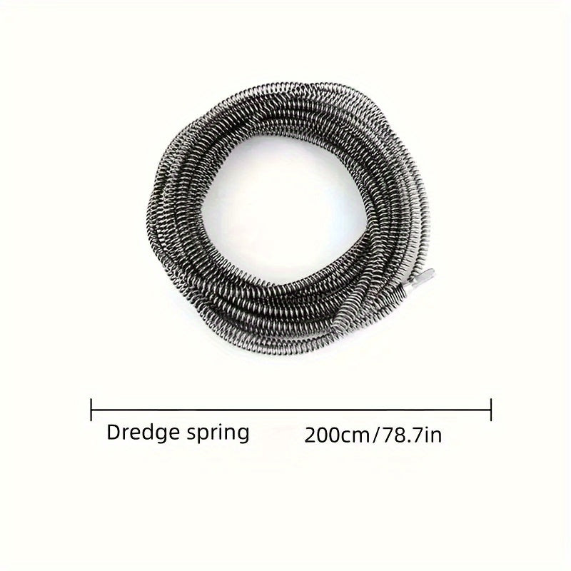 Sewer Dredging Spring Drain Pipe Cleaning Tool for Bathroom Kitchen