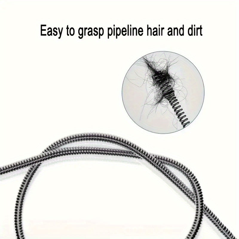 Sewer Dredging Spring Drain Pipe Cleaning Tool for Bathroom Kitchen