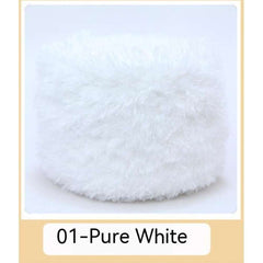 2pcs Crystal Lint Wool Flexible Yarn