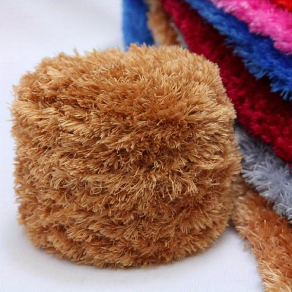 2pcs Crystal Lint Wool Flexible Yarn