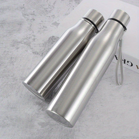 Stainless Steel Sports Water Bottle with Handle