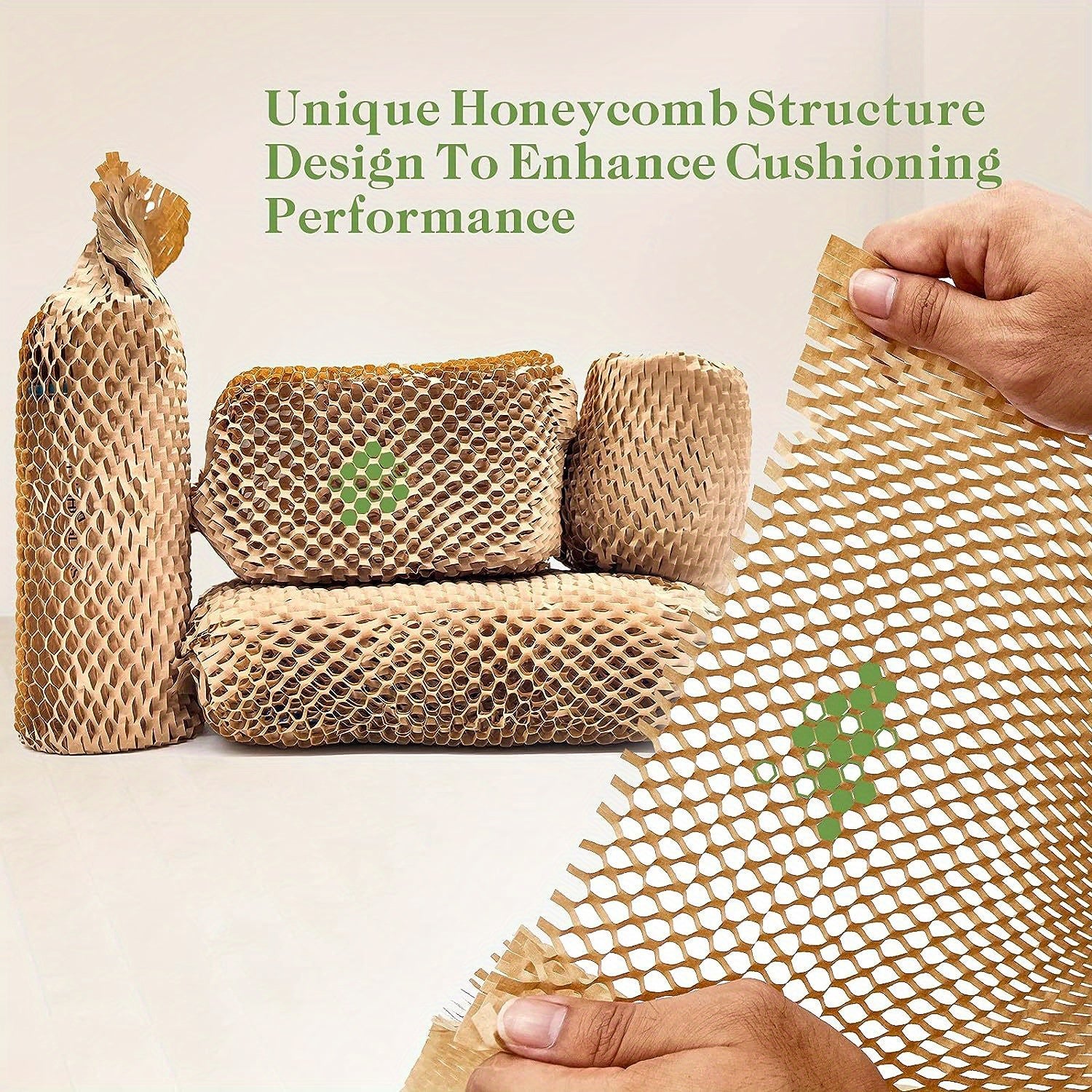 Honeycomb Packing Paper 38x29 in - Recyclable Moving Paper Substitute