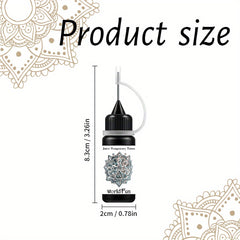 Long Lasting Temporary Tattoo Inks & Stencils Kit Semi Permanent Tattoo Ink Gel