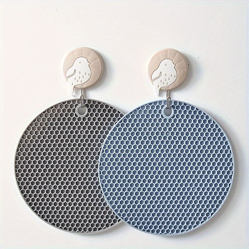 Non Slip Honeycomb Trivet Mat Heat Insulation Pot Holder Bowl Mat
