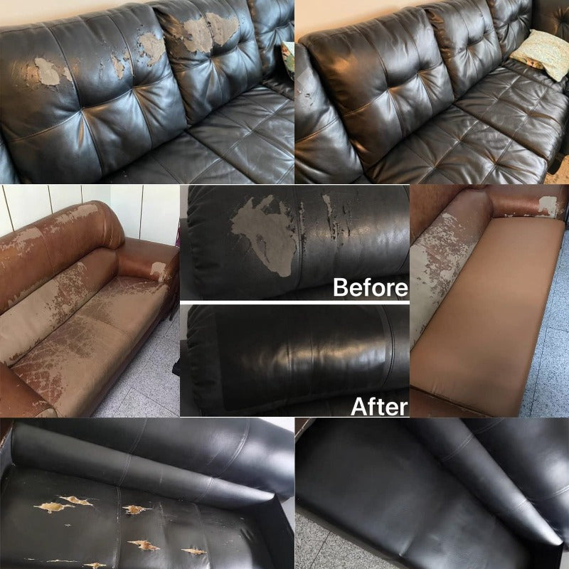 Leather Repair Patch Kit Self Adhesive for Couches Sofa Furniture Car Seats