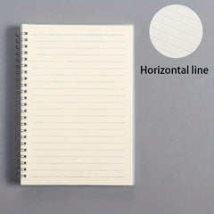 A5 Spiral Notebook To Do Lined Blank Ruled Grid Paper Journal