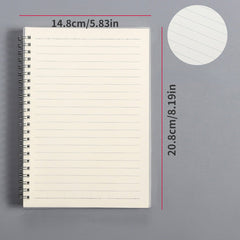 A5 Spiral Notebook To Do Lined Blank Ruled Grid Paper Journal