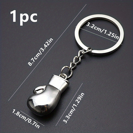 Boxing Glove Key Chain Pendant Metal Fighting Gloves Key Ring Gift For Men