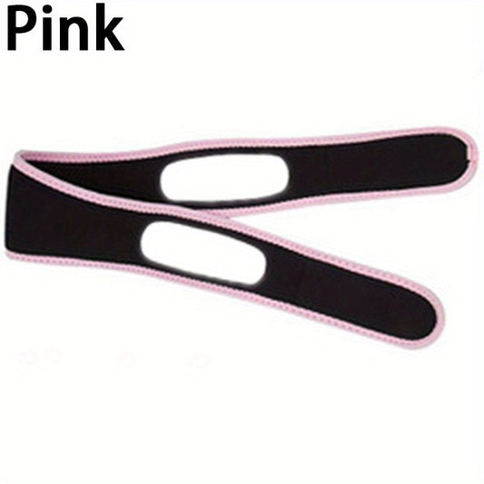 2Pcs Face Lifting Belt Bandage Chin Up Patch V Line Lifting Chin Strap