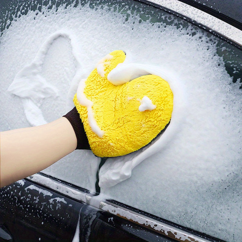 Car Washing Gloves and Cloth Cleaning Tool Set