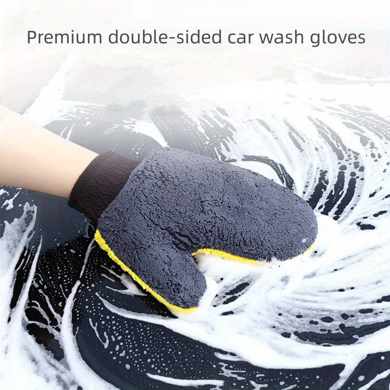 Car Washing Gloves and Cloth Cleaning Tool Set