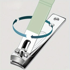 Nail Clippers Fingernail & Toenail Cutter Manicure Tool