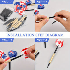 Soft Dart Set Replacement for Training
