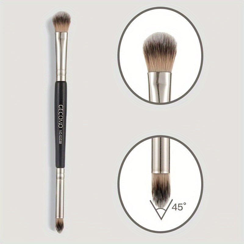 Soft Double-Ended Eyeshadow Brush for Beginners
