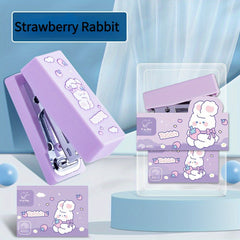 Mini Portable Cartoon Stapler Set for Students
