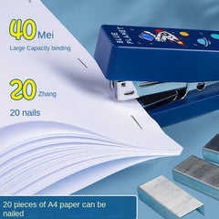 Mini Portable Cartoon Stapler Set for Students