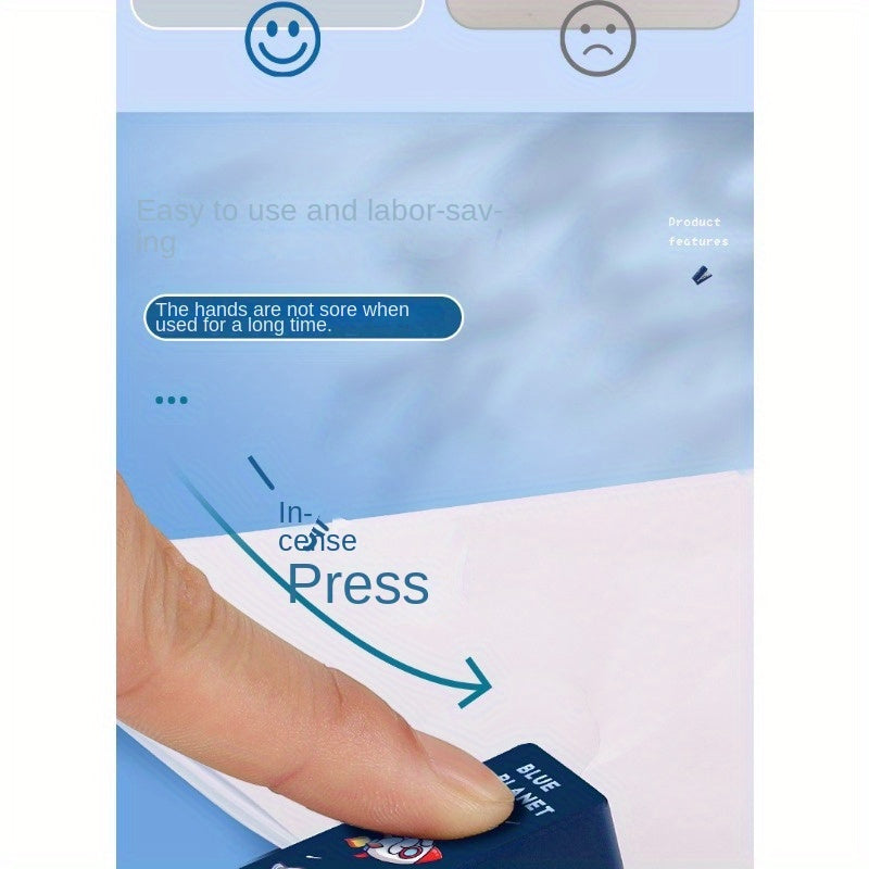 Mini Portable Cartoon Stapler Set for Students