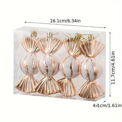 Christmas Candy Pendant Tree Decoration, 4pcs/Box