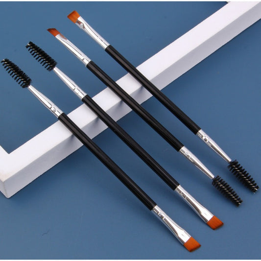 Professional Double Ended Eyebrow Brush And Spoolie Brush